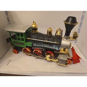 Vintage Denver Express Train Engine Bright D&W R R Toy Locomotive Untested